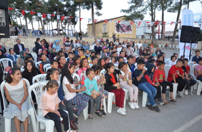 TARSUS’A BAĞLI ÇİÇEKLİ VE HACIHAMZALI’DA ÇOCUKLAR DOYASIYA EĞLENDİ