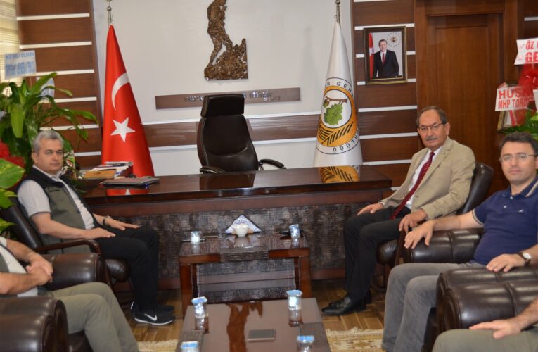 Mersin Orman Bölge Müdürü Mustafa Yalçın’a hayırlı olsun ziyareti