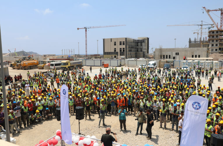 AKKUYU NÜKLEER A.Ş., AKKUYU NGS İNŞAAT İŞÇİLERİNİN KURBAN BAYRAMINI KUTLADI