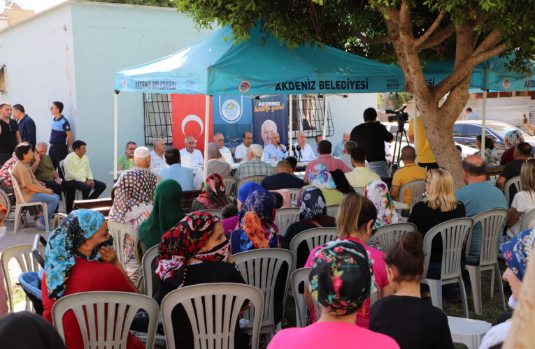 GÜLTAK; “AKDENİZ’İN KURTULUŞU KENTSEL DÖNÜŞÜMLE MÜMKÜN”