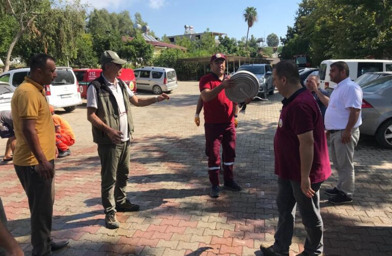 Orman Yangınlarına İlk Müdahalede Kullanılmak Üzere Su Tankerleri Dağıtıldı