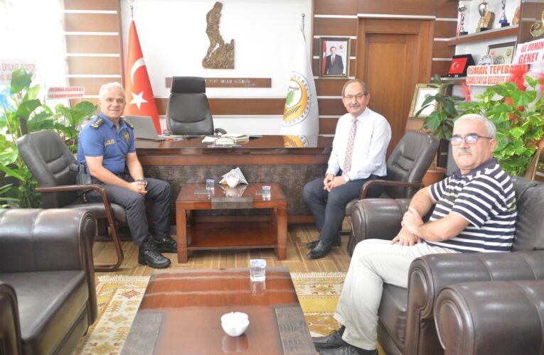 Mersin POMEM Müdürü Zafer Ağırkaya’dan ziyaret