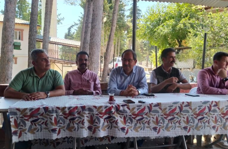 Bölge Müdürü Yalçın Çamlıyayla’da