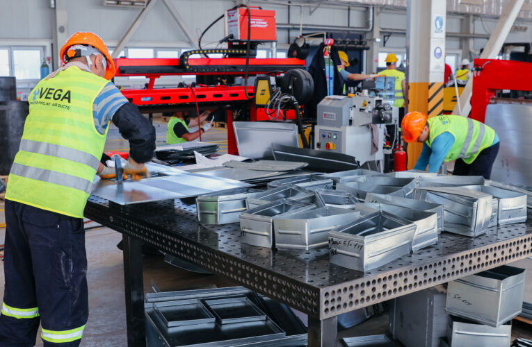 AKKUYU NGS İNŞA SAHASINDA HAVA KANALLARI ÜRETİMİNE BAŞLANDI