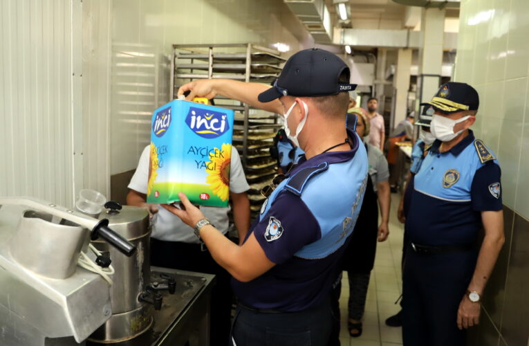 AKDENİZ ZABITASI PATİSERİLERİ DENETLEDİ