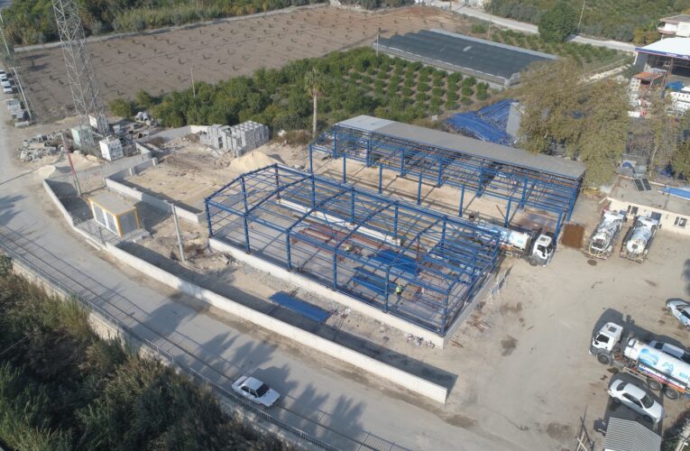 MESKİ ÇAMLIYAYLA TEKNİK HİZMETLER YERLEŞKESİ YAPIMINDA SONA GELİNDİ