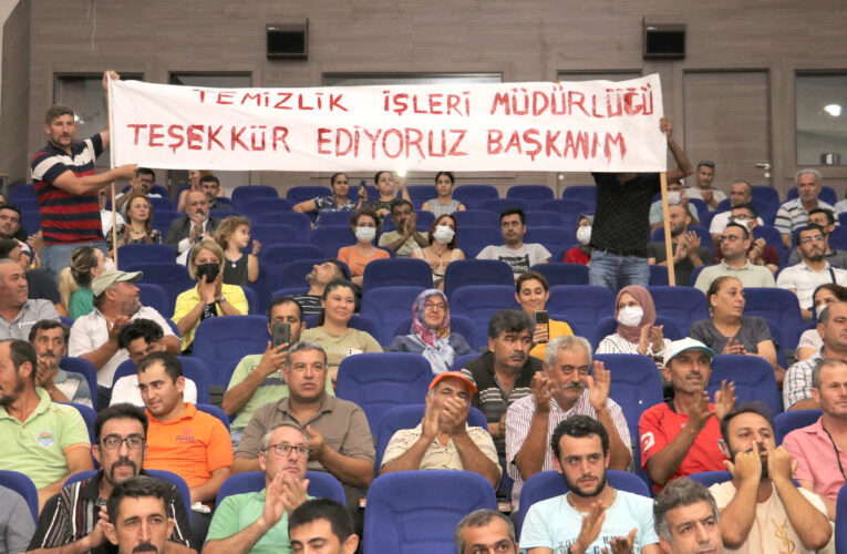 BAŞKAN YILMAZ’DAN PERSONELİNE YÜZDE 42 ZAM