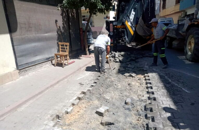 Hizmet araçları ve çöp konteynırları tamir ediliyor