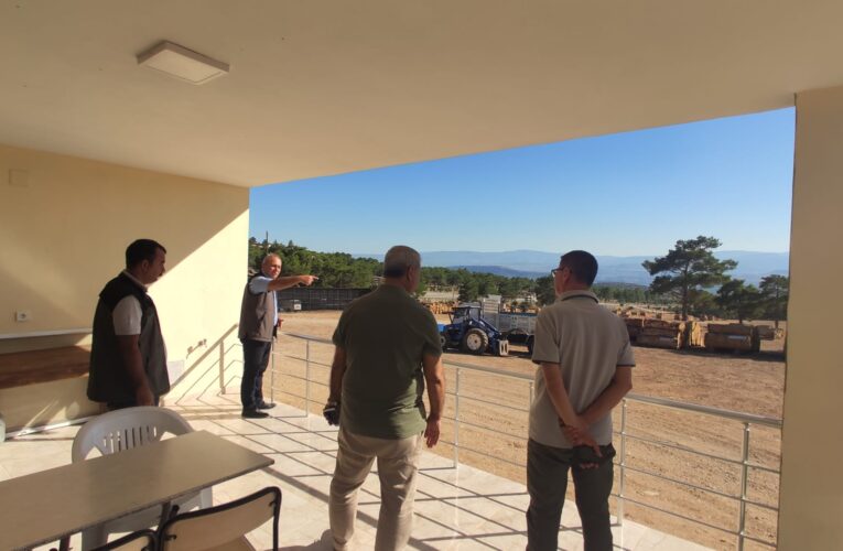 Mut’ta inşaat onarımları yerinde incelendi