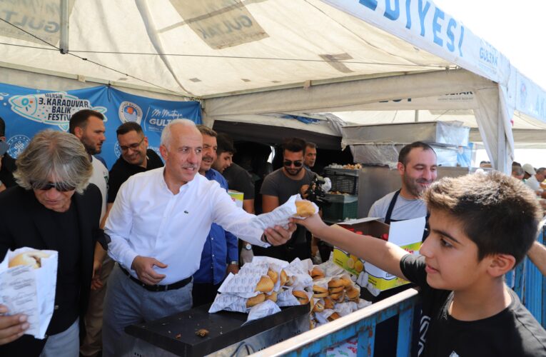 KARADUVAR BALIK FESTİVALİ COŞKUSU HER GEÇEN DAKİKA BÜYÜYOR