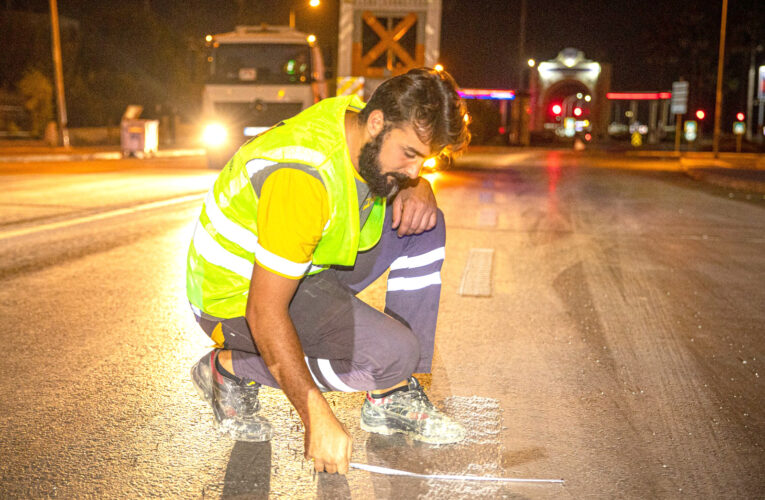 ÇALIŞMALAR, GECE SAATLERİNDE GERÇEKLEŞTİRİLİYOR