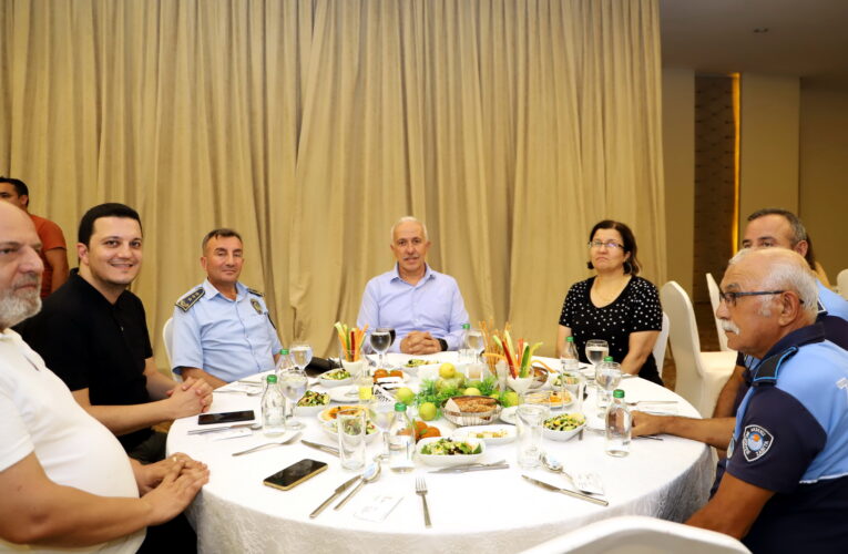 BAŞKAN GÜLTAK, ZABITA MÜDÜRLÜĞÜ PERSONELİ İLE BULUŞTU