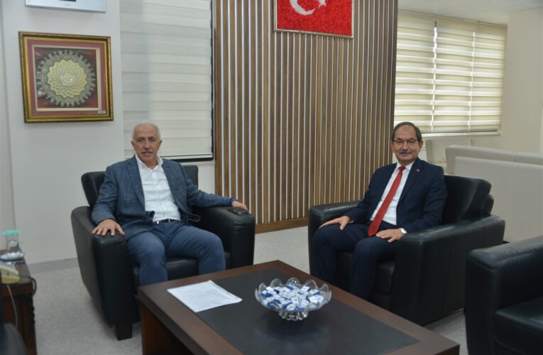 Bölge Müdürü Yalçın Akdeniz Belediye Başkanı Gültak’a iade-i ziyarette bulundu