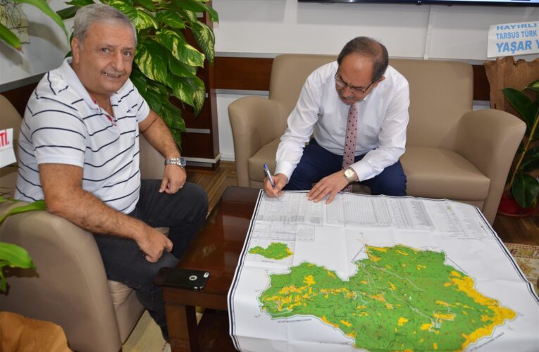 Mersin’in orman yolları ağ planları ile yangın emniyet yol planları tamamlanıyor