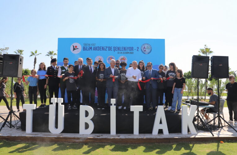 “BİLİM YİNE AKDENİZ’DE ŞENLENİYOR”