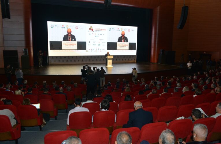 Tarım ve Orman Bakanı Prof. Dr. Vahit Kirişci Uluslararası Turunçgil Kongresine katıldı