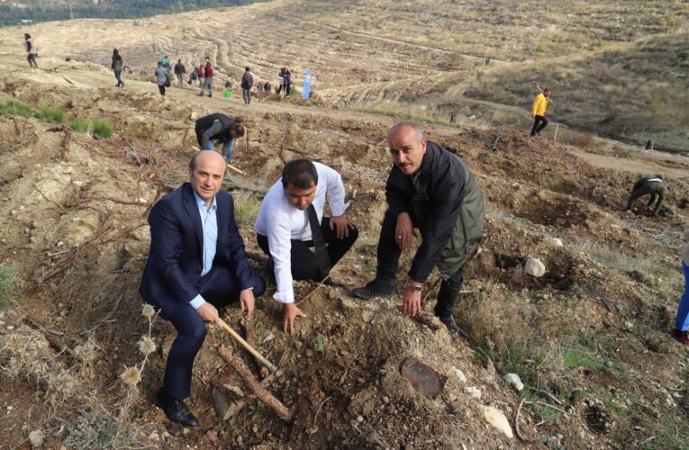 Öğretmenler Günü’nde doğa yürüyüşü ve fidan dikim etkinliği gerçekleştirildi