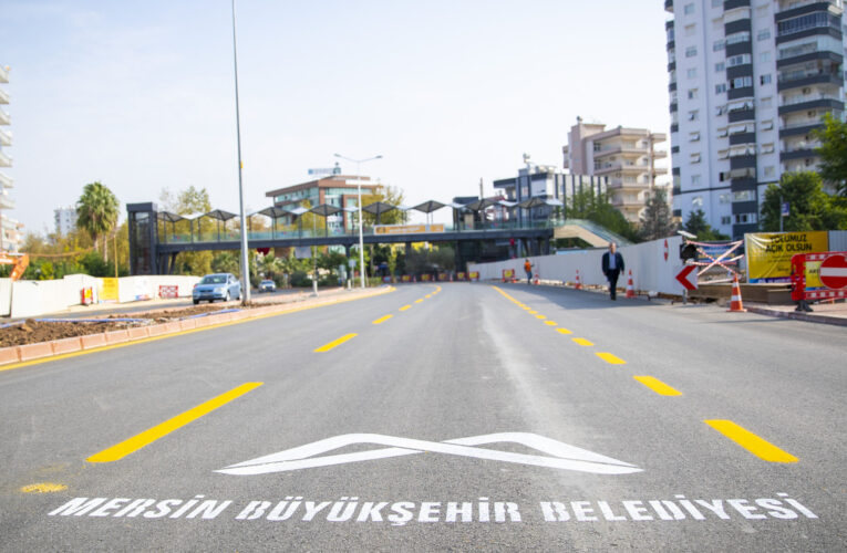 18. CADDE ALTGEÇİT PROJESİ’NDE KAPALI KESİT ÇALIŞMALARI TAMAMLANDI