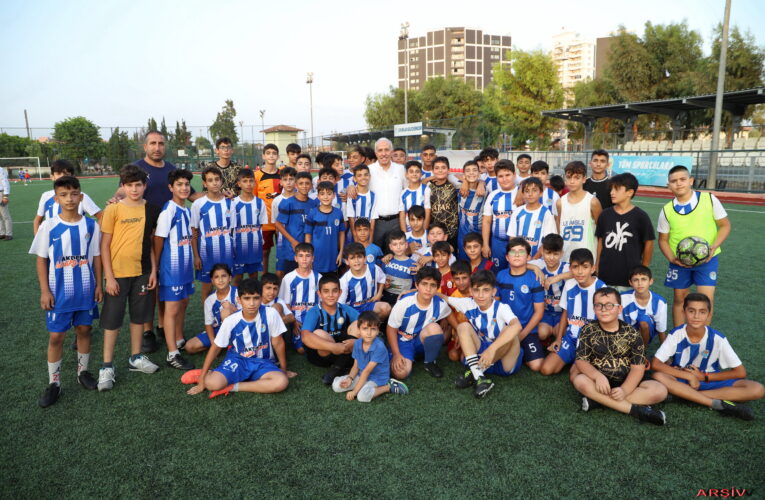 AKDENİZ BELEDİYESİ KIŞ SPOR OKULU ÇOCUKLARI BEKLİYOR