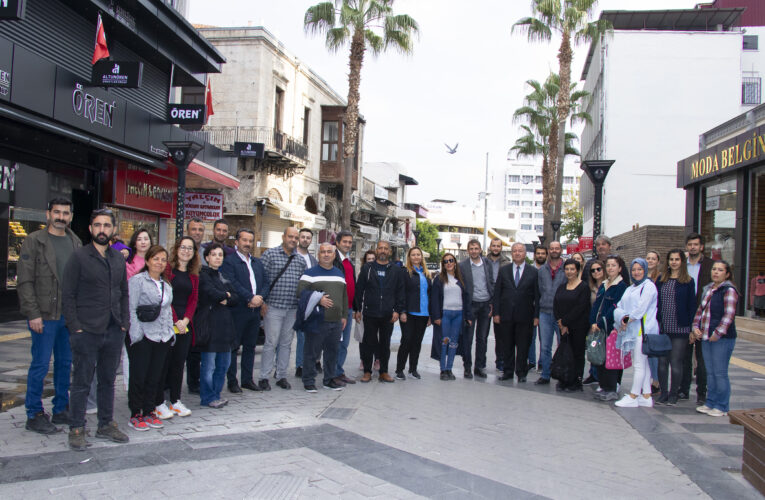 TARİHİ KENTLER BİRLİĞİ ÜYELERİ MERSİN’İ TANIMA FIRSATI BULDU