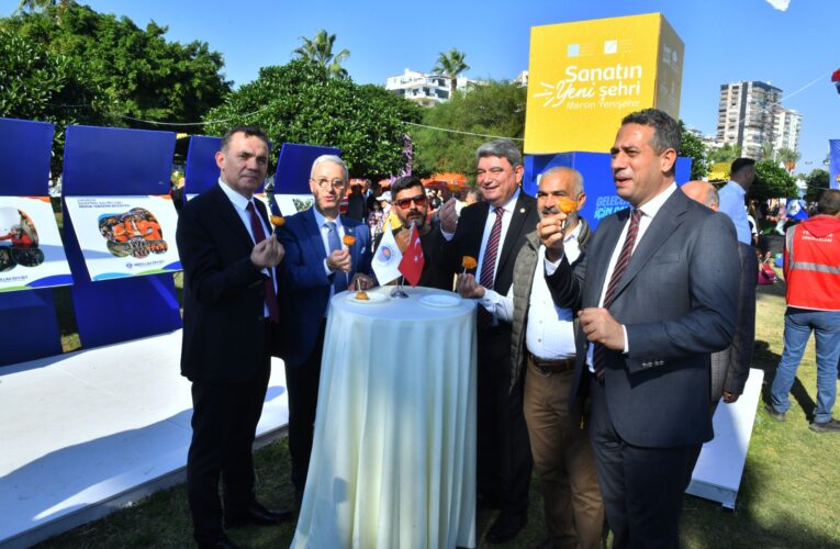 Yenişehir Belediyesi festivalde binlerce ziyaretçiyi ağırladı