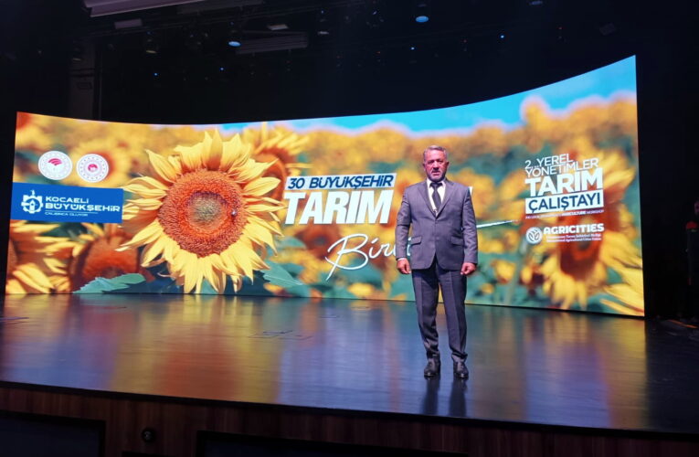 AKDENİZ BELEDİYESİNİN TARIMSAL PROJELERİ,  ULUSLARARASI TARIM ŞEHİRLERİ BİRLİĞİ ÇALIŞTAYI’NDA SERGİLENDİ