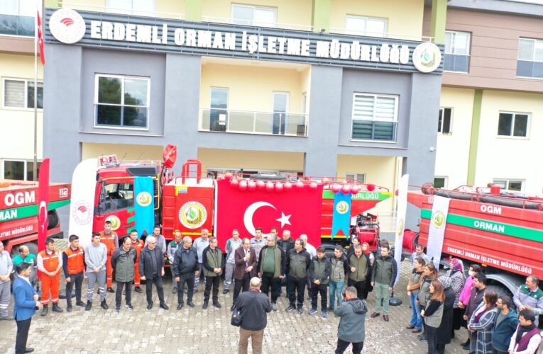 Mersin’ de Yangınla Mücadelede Kullanılan Araç Sayımız Artıyor