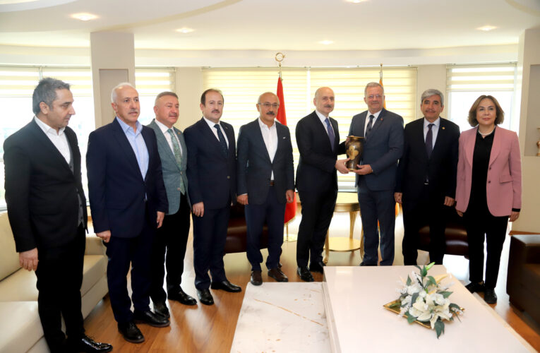 Bakan Karaismailoğlu’ndan MTOSB’ye ziyaret