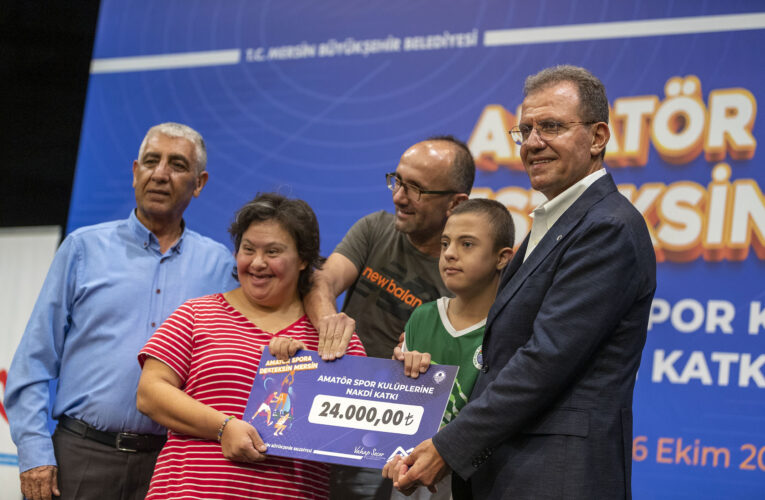 BÜYÜKŞEHİR, SPOR KULÜPLERİNİN NAKDİ DESTEK ÖDEMELERİNİ YAPTI