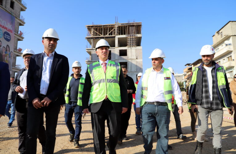 “MODERN KONUTLAR 2023’TE HAK SAHİPLERİNE TESLİM EDİLECEK”