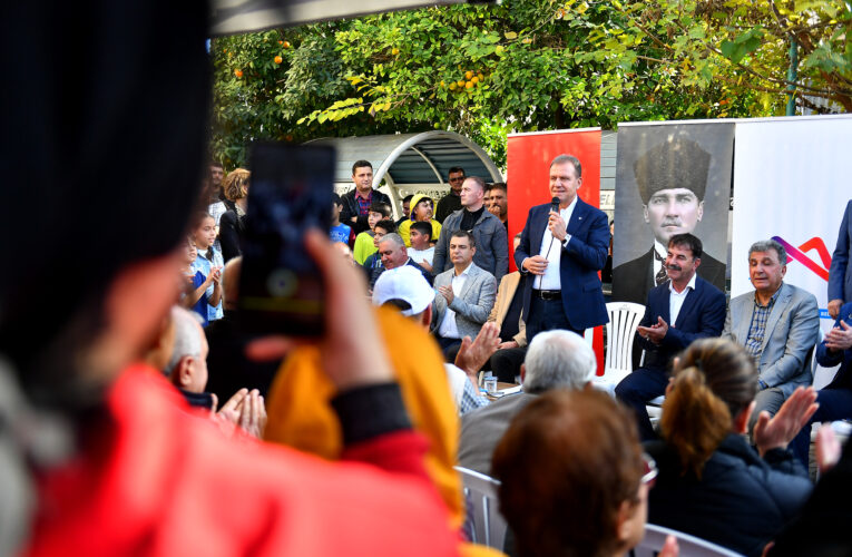 TARSUSLU VATANDAŞLARDAN BAŞKAN SEÇER’E DAVULLU ZURNALI KARŞILAMA