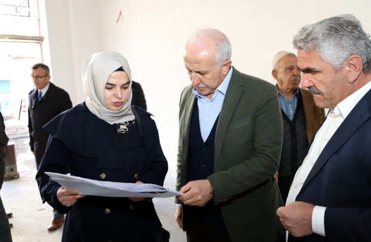 “Taziye evi kazandırdık, camimizi yeniledik”