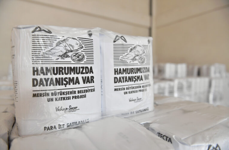 BÜYÜKŞEHİR’İN “UN DAĞITIM PROJESİ” BU YIL DA BAŞLADI