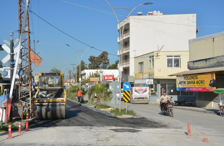TARSUS’A BAĞLI YENİCE MAHALLESİ’NDEKİ UĞUR MUMCU CADDESİ TAMAMEN YENİLENDİ