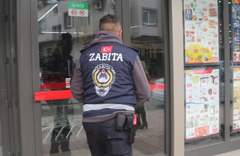 TOROSLAR ZABITASI, ZİNCİR MARKETİ MÜHÜRLEYEREK FAALİYETİNİ DURDURDU