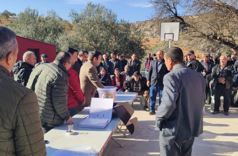 Mut’ta ‘Delice Rehabilitasyon Projesi’ kura çekimi