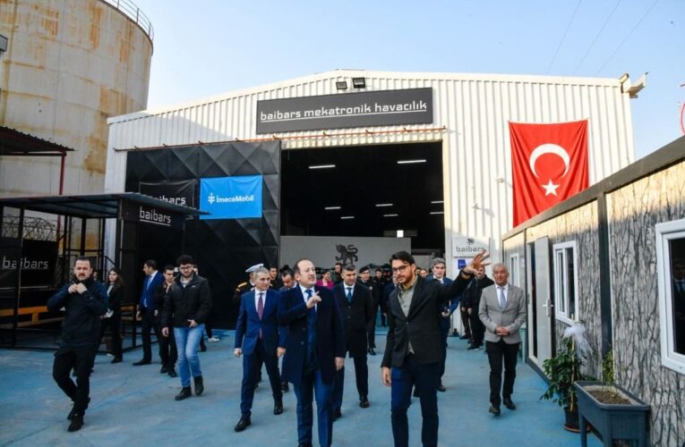 VALİ ALİ HAMZA PEHLİVAN, BAİBARS MEKATRONİK HAVACILIK VE TARIM SANAYİ TESİSİNİ ZİYARET ETTİ
