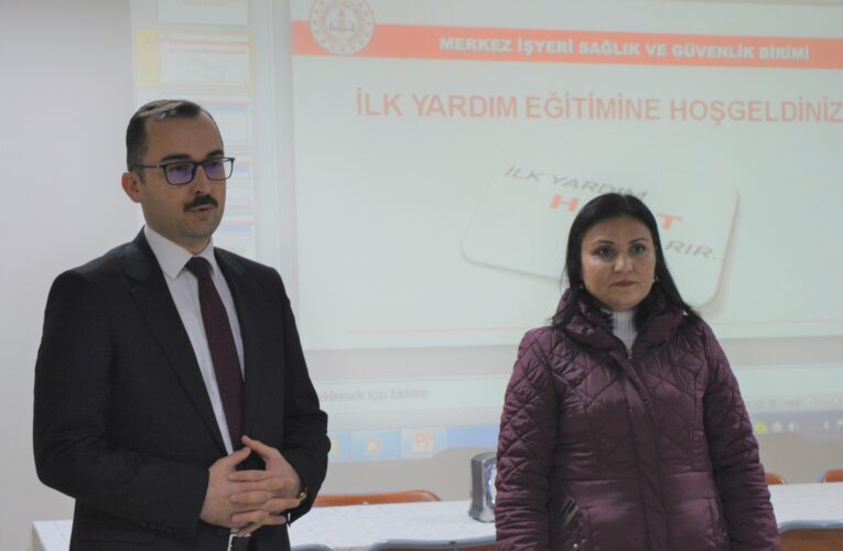 Silifke Adliyesi personeline ilk yardım eğitimi