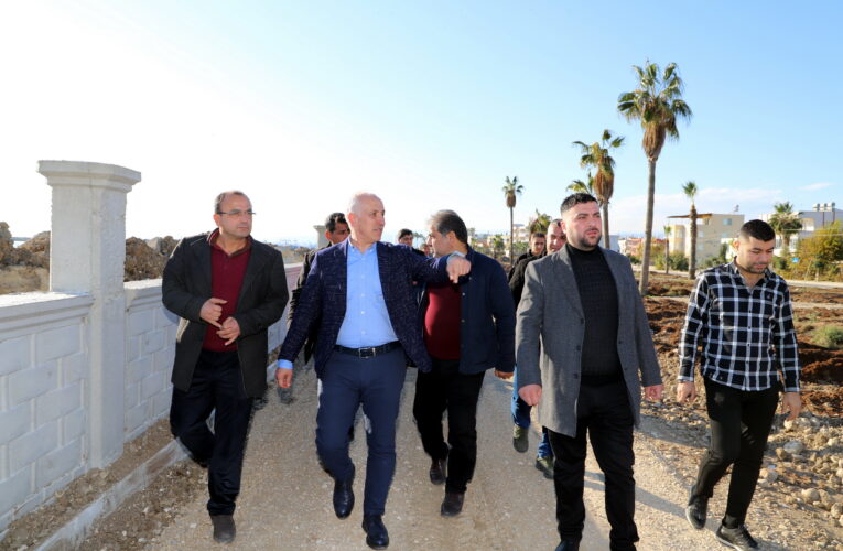 “Aileler deniz kenarında piknik yapabilecek, bisiklet ve yürüyüş yolu olacak”