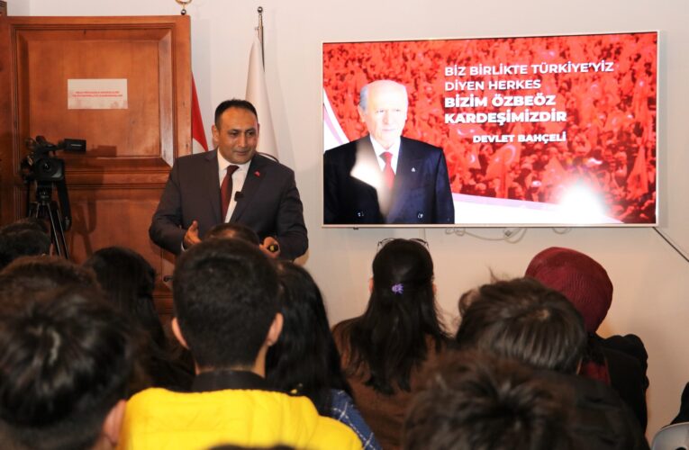 2023 TÜRKİYE YÜZYILI VİZYONU’NUN ÖNEMİNE DEĞİNEN BAŞKAN YILMAZ; “GENÇLERİMİZE GÜVENİYORUZ”