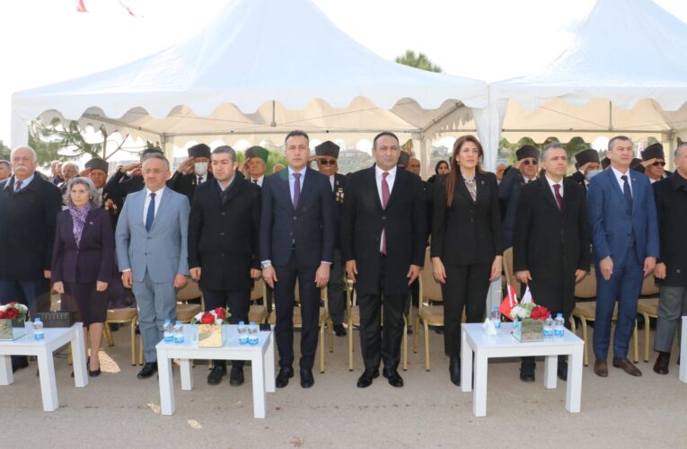 KIBRIS DAVASININ KAHRAMANLARI RAUF DENKTAŞ ve DR. FAZIL KÜÇÜK, TOROSLAR’DA TÖRENLE ANILDI