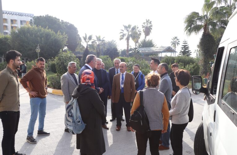 HAYAT BOYU ÖĞRENME BİRİMİ “DESTEK KOORDİNASYON EKİBİ” HATAY’A UĞURLANDI