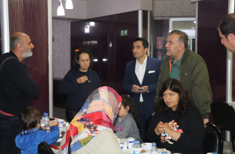 KOCA, İFTAR SOFRASINDA DEPREMZEDE VATANDAŞLARIMIZLA BULUŞTU