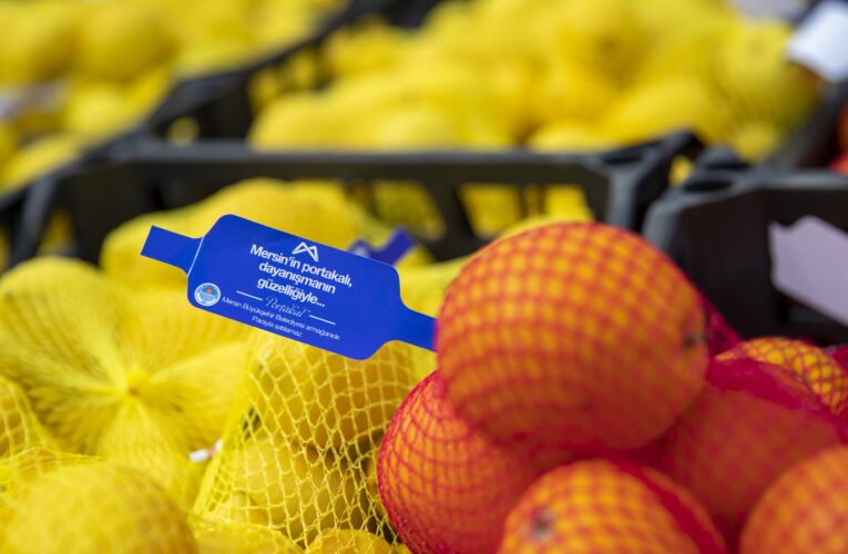 MERSİN’İN LİMONU VE PORTAKALI DEPREMZEDELER İÇİN YOLA ÇIKTI