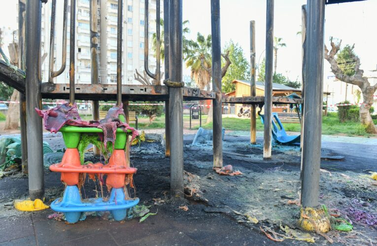 Yenişehir Belediyesinin çocuk oyun gruplarına çirkin saldırı