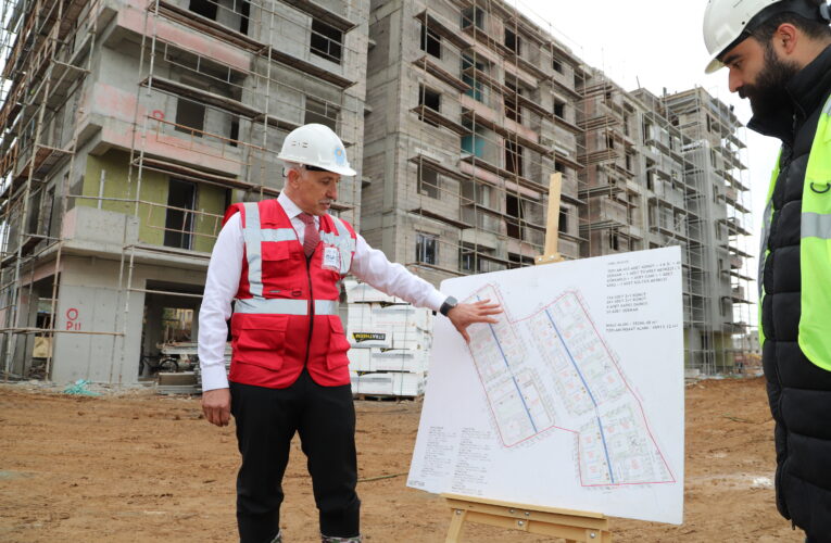Barış Mahallesi’nde hedef yılsonunda projeyi tamamlamak