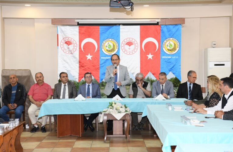 Mersin Orman Bölge Müdürlüğünde Bayramlaşma