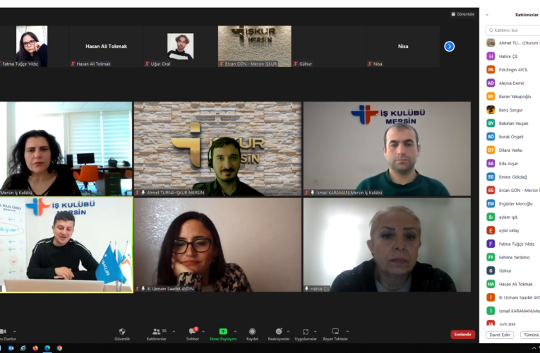 Mersin İŞKUR İş Kulübü Mersin Üniversitesi Öğrencilerine İş Gücü Piyasasına Hazırlık Eğitimi Verdi