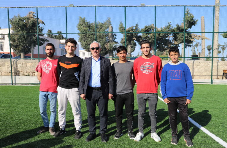 GENÇLER TALEP ETTİ, BAŞKAN GÜLTAK YERİNE GETİRDİ