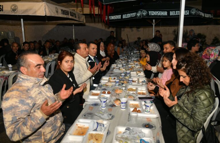 Başkan Abdullah Özyiğit, Değirmençaylılarla iftar sofrasında buluştu